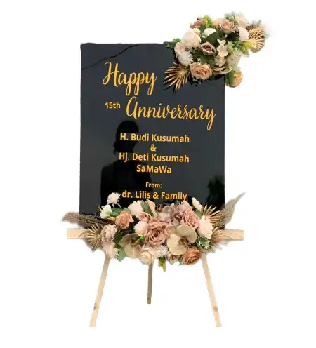 Papan Bunga Akrilik Pedasong